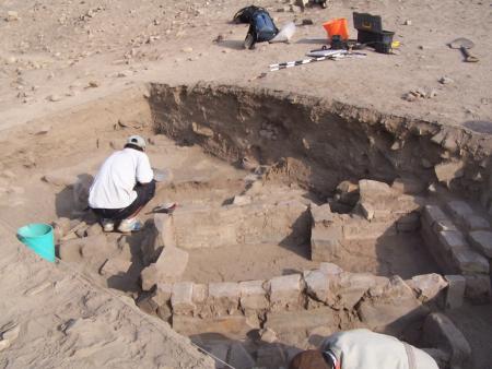 Trabajo de excavación 2009